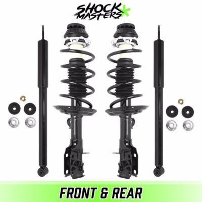 Front Quick Complete Struts w/ Springs & Rear shocks for 2009-2014 Honda Fit