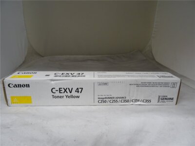 Original Canon 8519B002 C-EXV47Y CEXV 47 Toner gelb für IR C250 in OVP