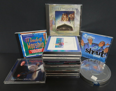 Lot of 16 Religious CD Compact Discs Delirious Shout Catch Fire Chernoff Worship