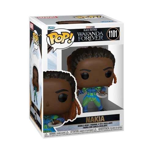 Funko Pop Marvel Studios PANTERA NEGRA WAKANDA FOREVER - NAKIA #1101 NUEVO MCU