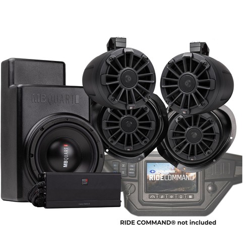 MB Quart MBQG-STG5-RC1 Polaris General 4 Speakers+Enclosures+Amp+Sub+Wiring