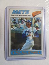 1977 TOPPS DAVE KINGMAN NEW YORK METS #500