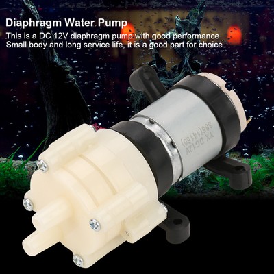 Electric Diaphragm Pump Industrial Water Pressure 2m 10 6 3.5cm 80℃ with Plastic for Tea Machine Fish Tank Electric Diaphragm Pump Industrial Water Pressure 2m 10 6 3.5cm 80℃ with Plastic for Tea Machine Fish Tank