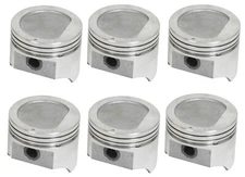 SEALED POWER Cast Pistons Set/6 for Chevy Pontiac GMC 250 1965-1984 .060 bore