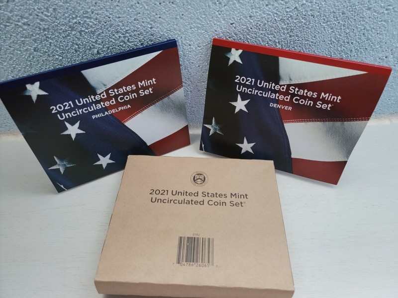 2021 P&D UNCIRCULATED COIN SET 14-Coin Set ** IN HAND ** READY TO SHIP TODAY 