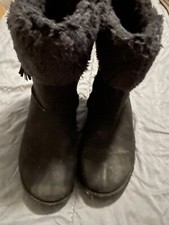 Makalu Girls Black Iceland Winter Boots Size 3M
