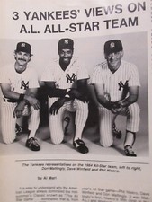 New York Yankees 1984 Vintage MLB Programs for sale | eBay