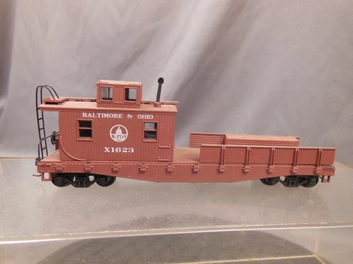 HO SCALE BALTIMORE & OHIO X1623 BOOM TENDER - Picture 1 of 3