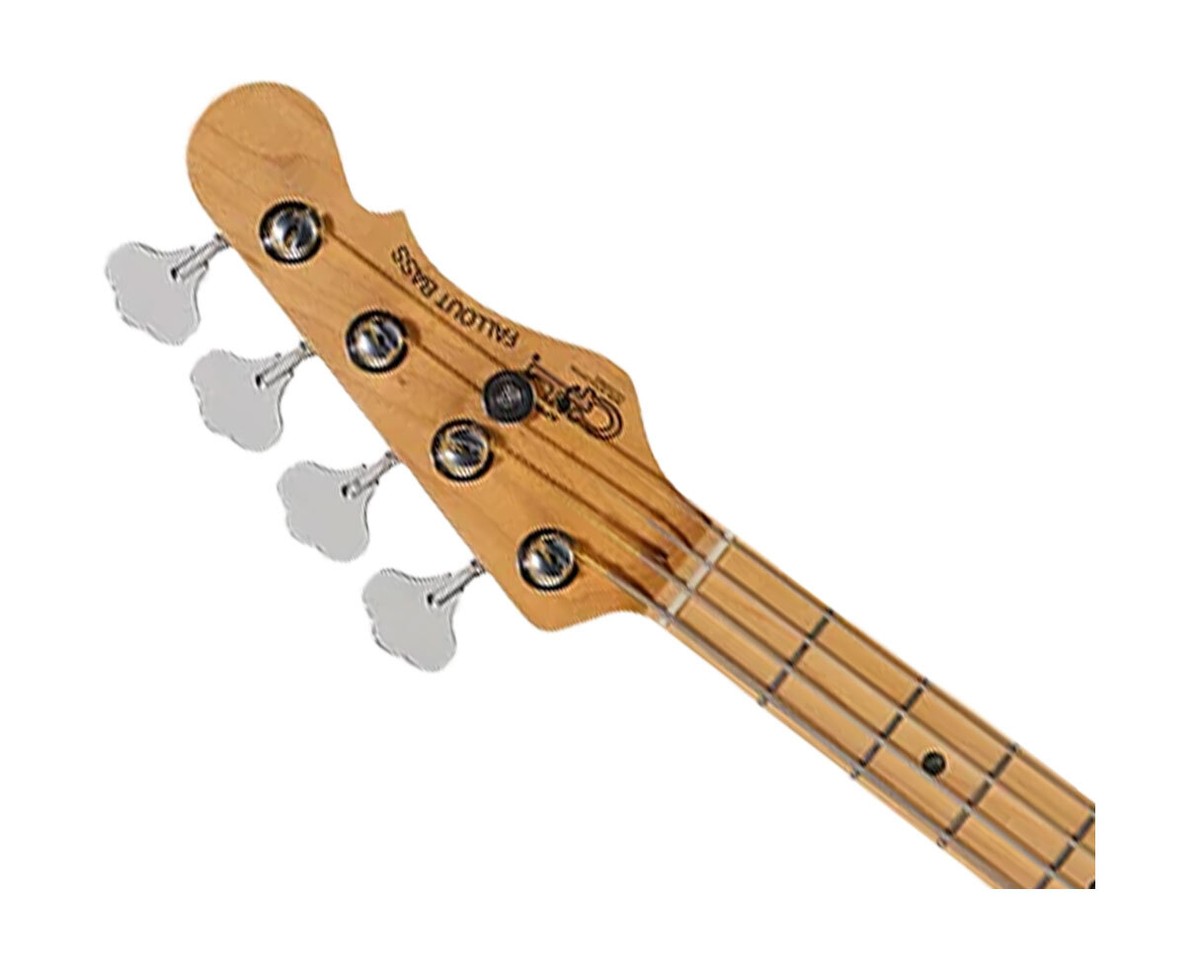 G&L Fullerton Deluxe Fallout Bass - Pearl Grey w/Maple FB | eBay