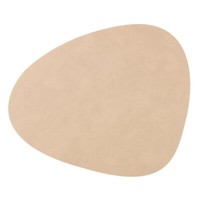 Lind Dna Tischset Curve L 37X44Cm Nupo Sand 981163
