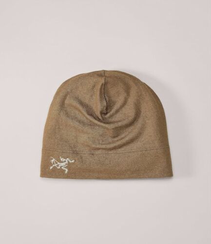 Arcteryx Bird RHO Lightweight Merino Wool Toque Beanie Large/XL Relic Brown