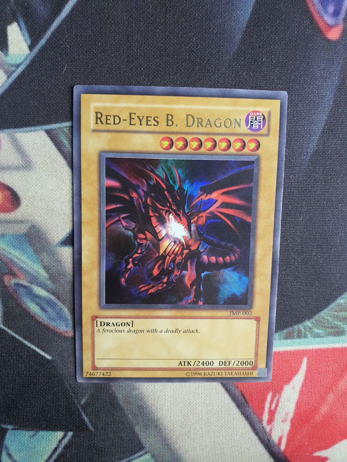 JMP002 RedEyes B. Dragon Ultra Rare UNL Edition Yugioh Card Near Mint