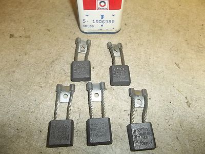 NEW AC Delco GM Set of 5 NOS Starter Motor Brushes 1906986 *FREE SHIPPING*