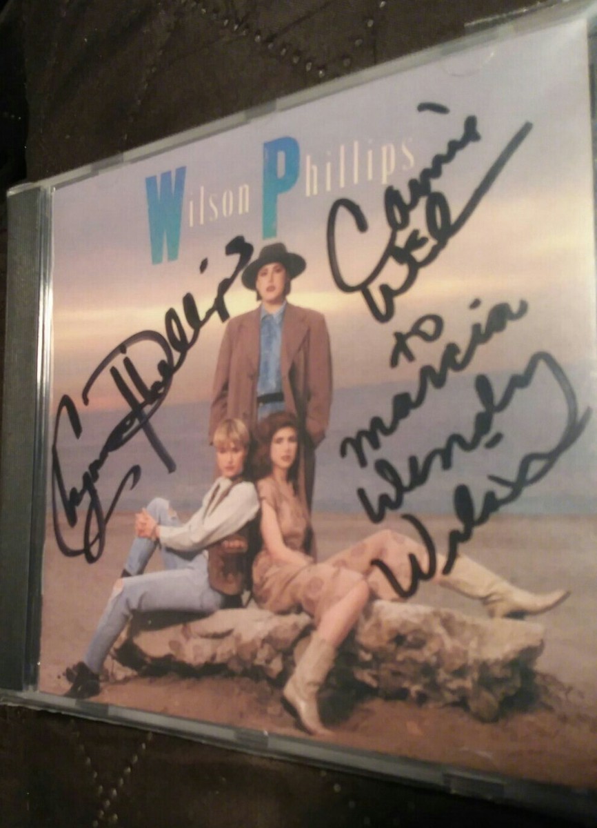 ウィルソン　フィリップス　Wilson Phillips サイン入りポラロイド ウィルソン フィリップス Wilson Phillips サイン入りポラロイド