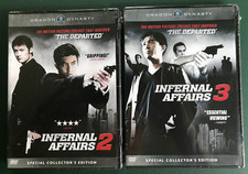 Infernal Affairs 2 3 2 DVDs Special Collector's Ed, MINT, SEALED Ohio seller