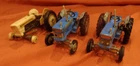 Vintage Corgi Toys Ford 5000 Super Major Tractor, No 67  x 2 Dinky David Brown