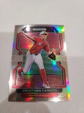 2022 Prizm Draft Picks Baseball Base Silver #PDP101 Jonathan Cannon