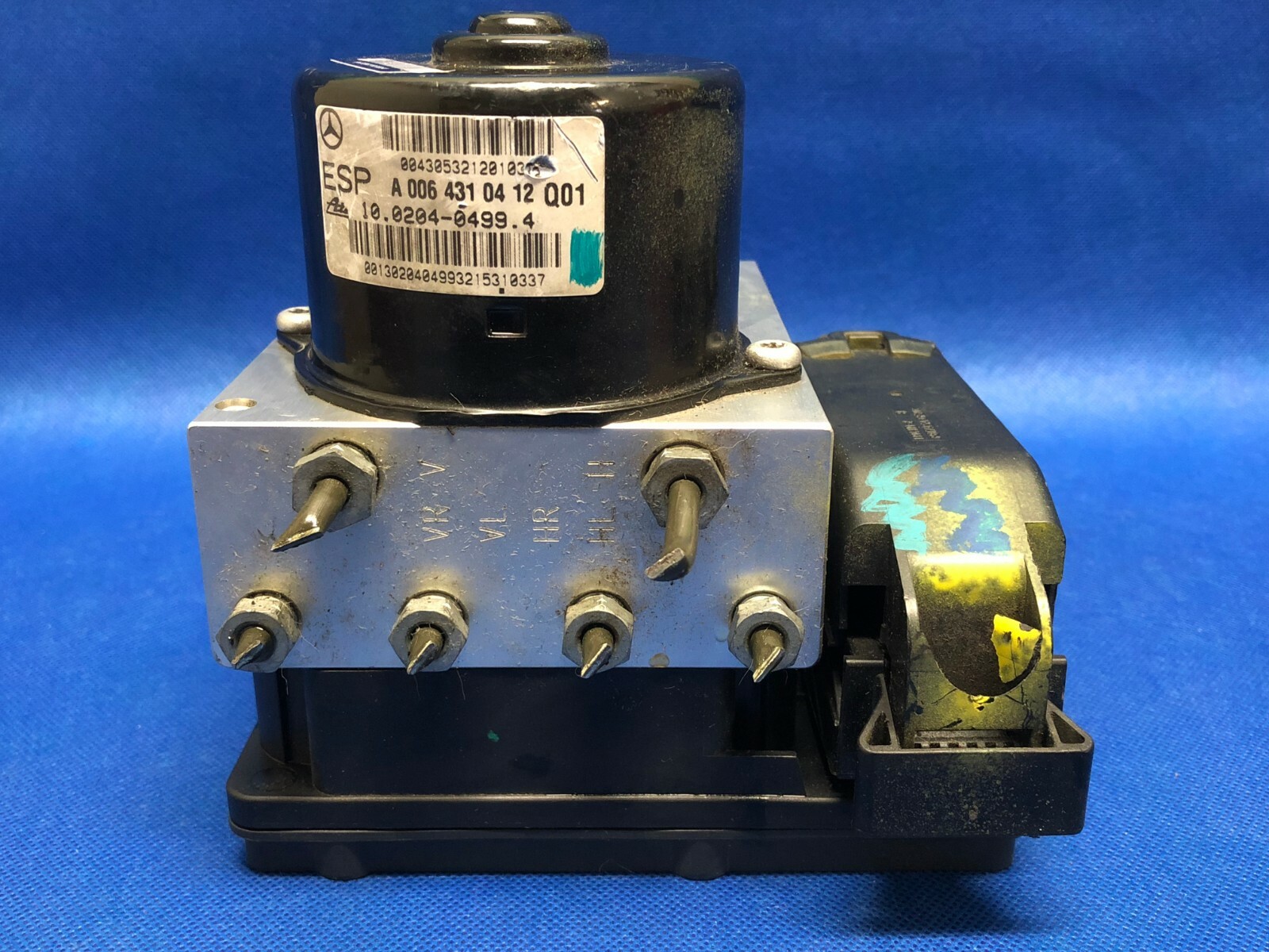 06 07 MERCEDES C CLK SLK ESP ABS ANTI-LOCK BRAKE CONTROL MODULE 