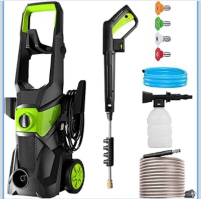 #ad Sealed Electric Pressure Washer 3000PSI Max 2.4 GPM Power with 32 ft Hose $443.00