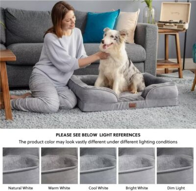 BEDSURE Orthopädisches Hundebett Ergonomisches Hun Produktbild-Vorschau 3