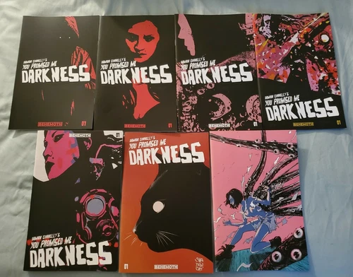 You Promised me Darkness #1 A B C D E 1:5 SET Behemoth 1st Print 2021