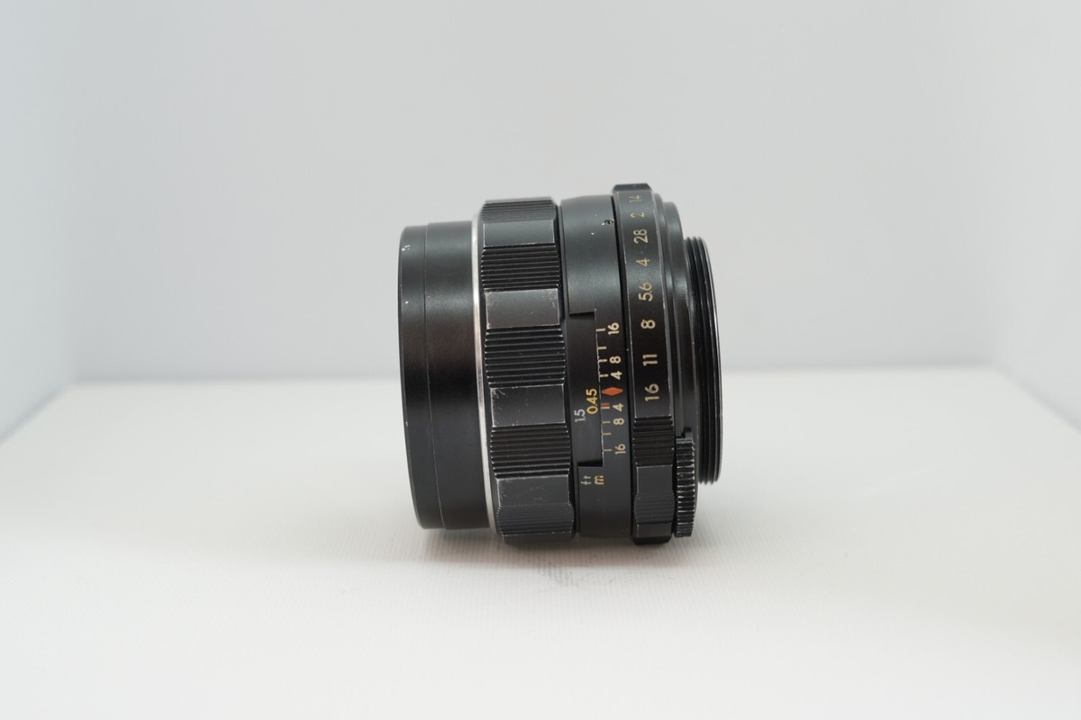 8 Element [NEAR MINT] PENTAX Super Takumar 50mm f1.4 Model MF Lens