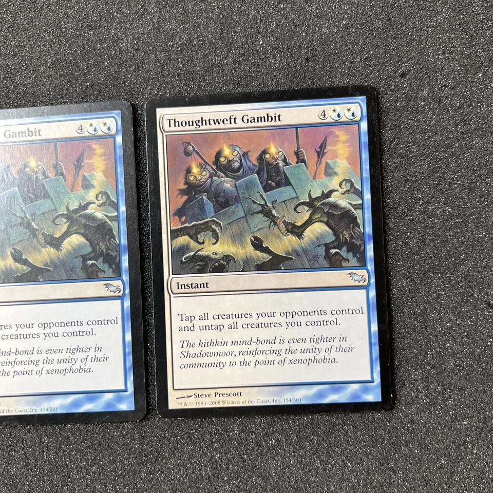 Thoughtweft Gambit Magic The Gathering Mtg Shadowmoor Card 2 - Image 3 of 4