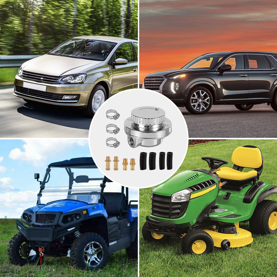 1-6 PSI Adjustable Fuel Pressure Regulator Kit For Carburetor Engine Universal