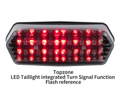 かにゃん　1009 LED Brake Taillight Rear Lamp Fit KAWASAKI 2003-2004 ZX-6R
