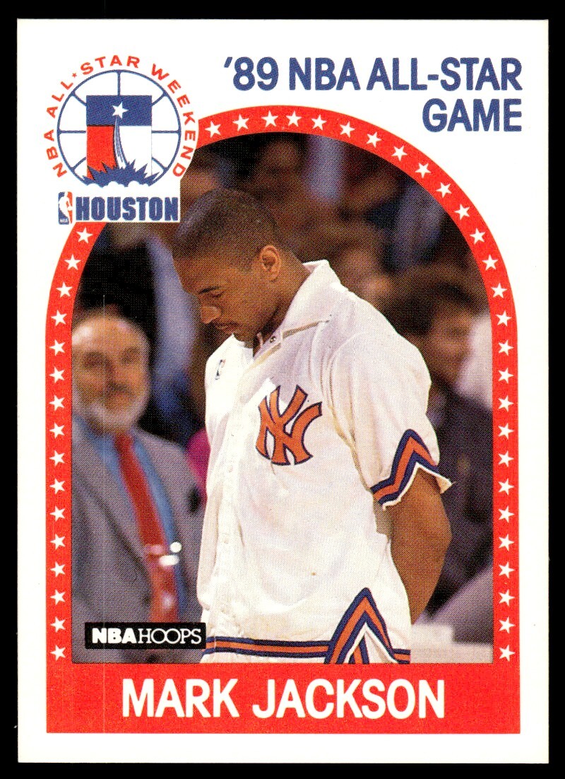 1989-90 Hoops All-Star Panels Perforated Mark Jackson New York Knicks #146