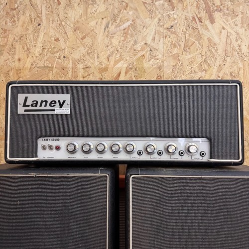 Vintage 1968 Laney Pre Supergroup 60w Plexi PA Amplifier Head & Cabinets *1960s* - 第 2/24 張圖片