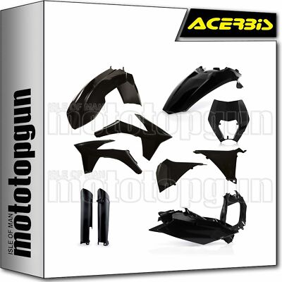 ACERBIS 0016234 FULL PLASTICS KIT BLACK KTM EXC-F 540 2012 12 2013 13