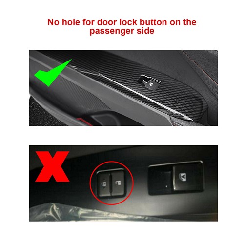 Interior Carbon Fiber Pattern ABS Console Molding Cover For Toyota Camry 2018-up - Picture 3 of 31