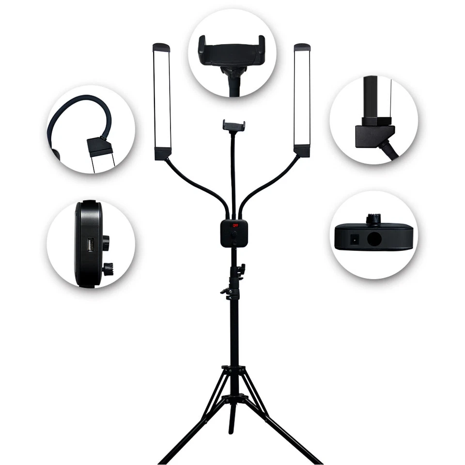 Wimpernverlängerung LED Tageslichtlampe | Kosmetik und Nagelstudioleuchte - Bild 2 von 4