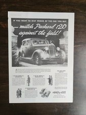 Vintage 1936 Packard 120 Sedan Original Full Page Ad A2 Vintage 1936 Packard 120 Sedan Original Full Page Ad A2