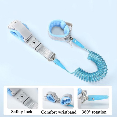 Toddler Harness Leash + anti Lost Wrist Link, Kids Butterfly Harnesses - Picture 3 of 13