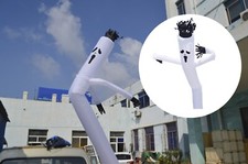 20FT White Air Inflatable Dancing Puppet Dancer Wind Flying Dancer No Blower