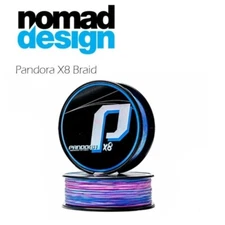 Nomad Design Panderra 8x 200m Multi Colour Braid Fishing Line - Choose Lb BRAND 