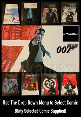 Dynamite Comics: Ian Fleming's James Bond 007 (Select Issue) Various Issues 