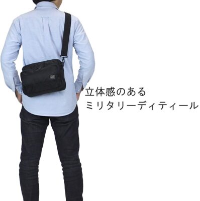 Yoshida Bag PORTER FLASH SHOULDER BAG Navy 689-05949 MADE IN JAPAN