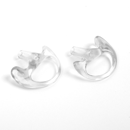 3 Pairs 2 Ways Radio Ear Molds Earpiece Insert Acoustic Coil Tube Earbud S/M/L - Afbeelding 5 van 30