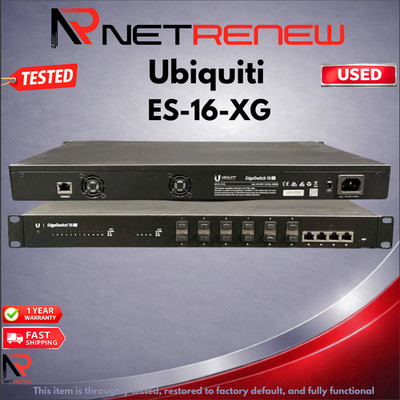 Ubiquiti ES-16-XG EdgeSwitch 16-Port 10GbE Managed Switch