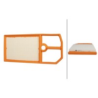 Luftfilter-Einsatz 417 X 187 Mm Hella Passend FüR U.A. Seat Cordoba