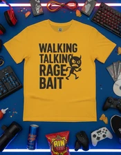 Walking, Talking Rage Bait - Tee