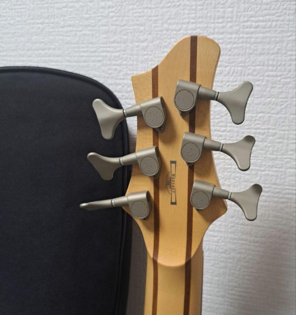 ベース Ibanez BTB556AH NTF Ibanez BTB556AH NTF 6-String Bass with Soft Case 35 Inch