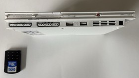 PlayStation 2 White Slim Sing star With Original Box