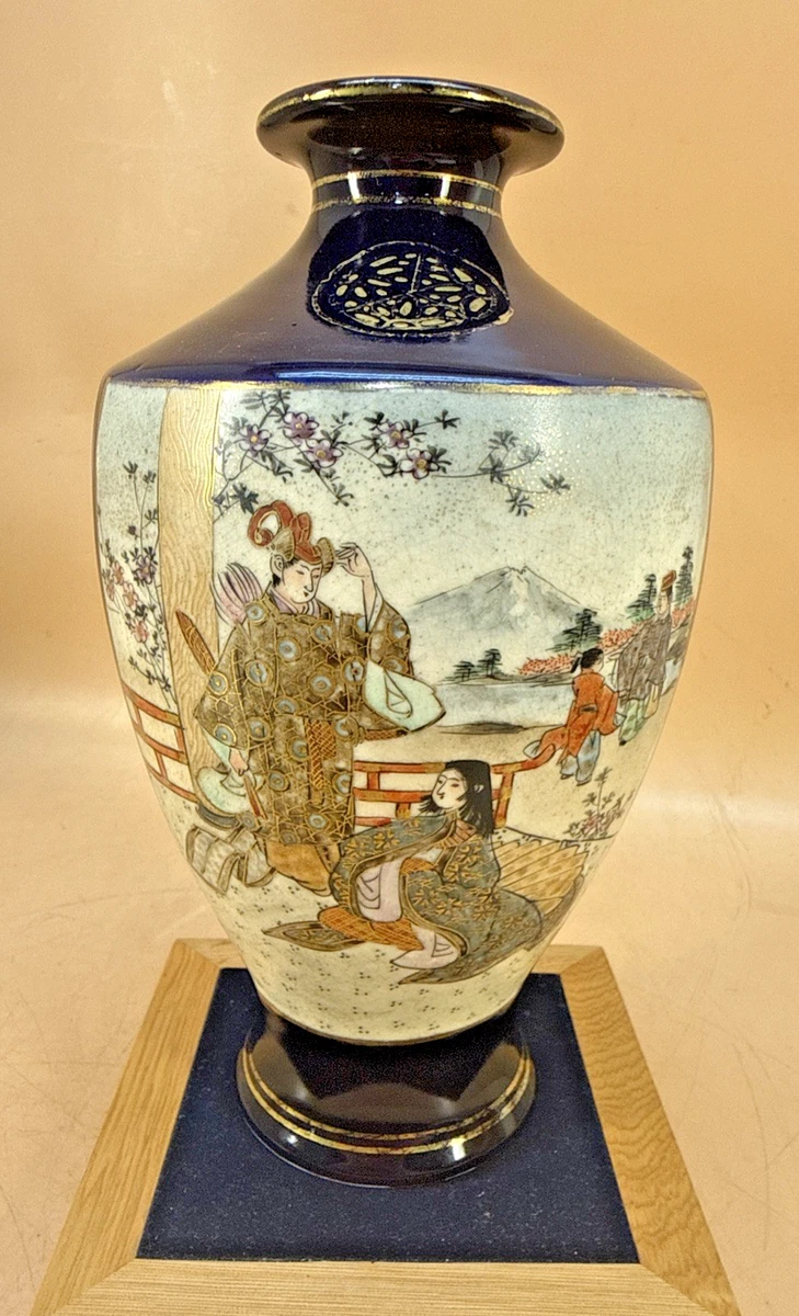 陶瓷日本古董花瓶| eBay