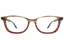 Barton Perreira Eyeglasses Frames CASSADY GYR Brown Red Horn Cat Eye 50-17-140