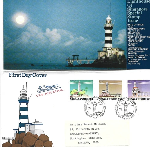 SINGAPORE  FDC 1982