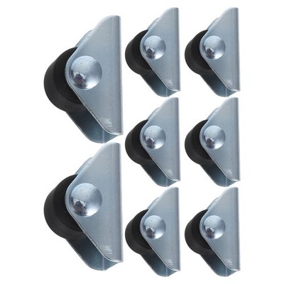 8 Pcs Wardrobe Sliding Door Wheel Dresser Drawer Wheels Replacement